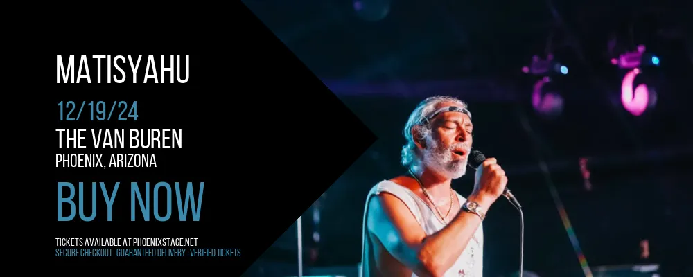 Matisyahu at The Van Buren