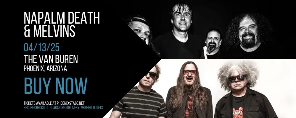 Napalm Death & Melvins at The Van Buren